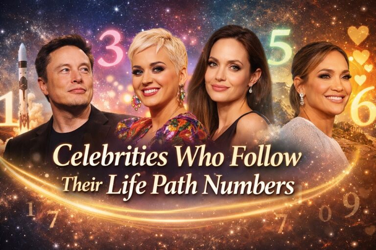 Celebrities Who Seem to Follow Their Life Path Numbers