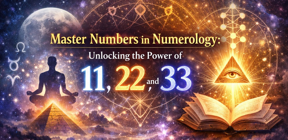 Master Numbers in Numerology: Unlocking the Power of 11, 22, and 33